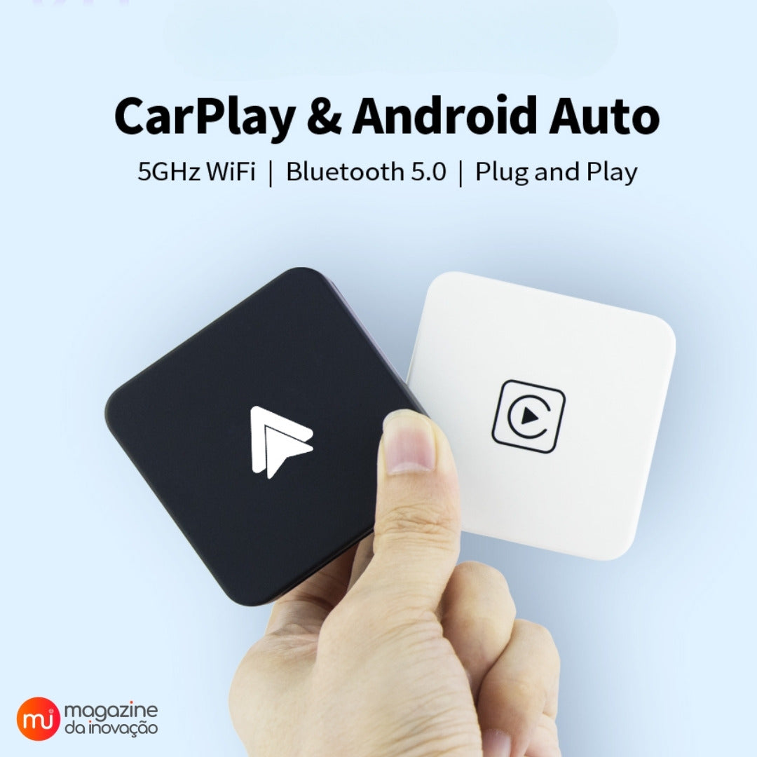 Adaptador Bluetooth para Android Auto/Apple CarPlay - MultimidiaWireless™