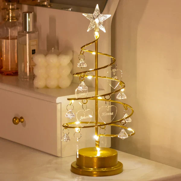 Árvore de Natal Minha Família Eternizada Personalizável 46CM